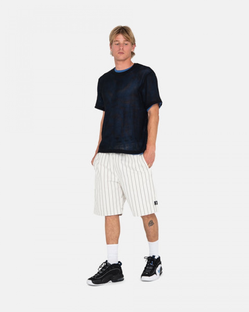 Pantaloni Scurti Barbati Stussy Brushed Beach Scurte Bej | UYG-7151