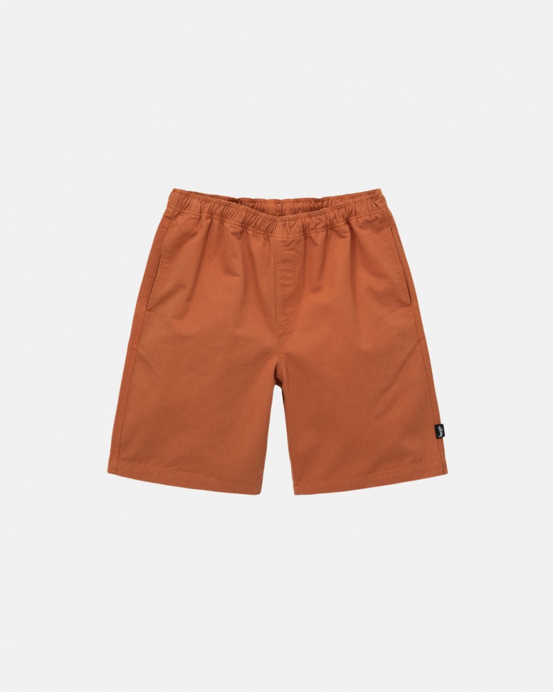 Pantaloni Scurti Barbati Stussy Brushed Beach Scurte Maro | KLQ-9783