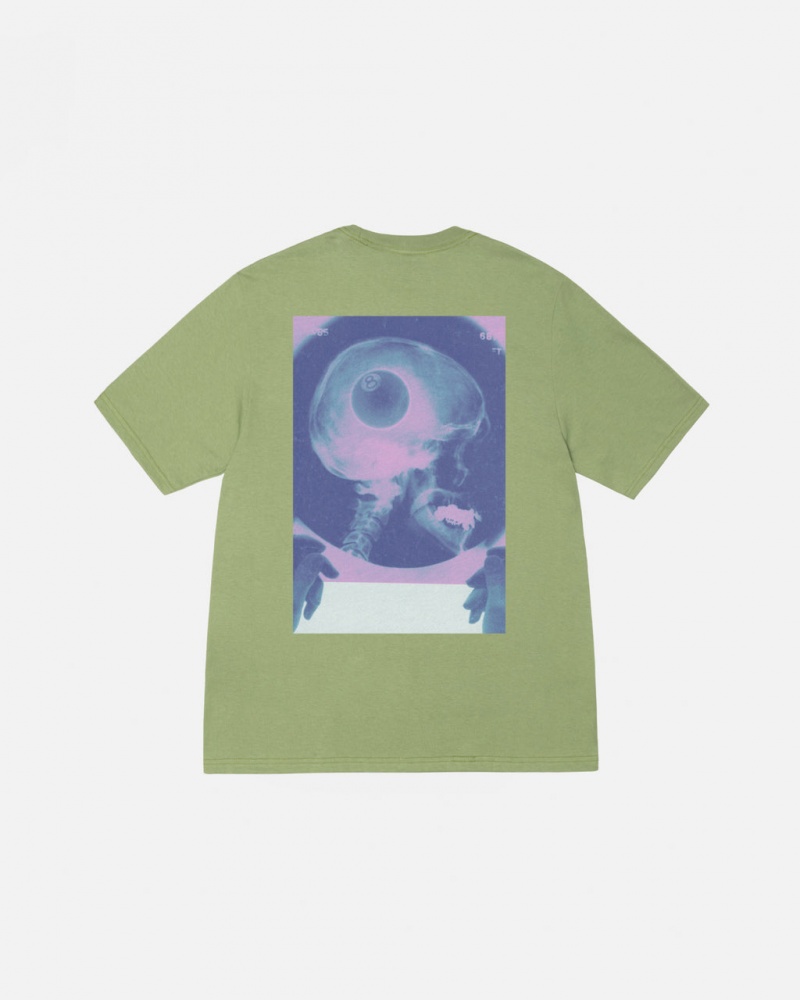 Tricou Barbati Stussy X-Ray Tee Verzi | AQJ-6057