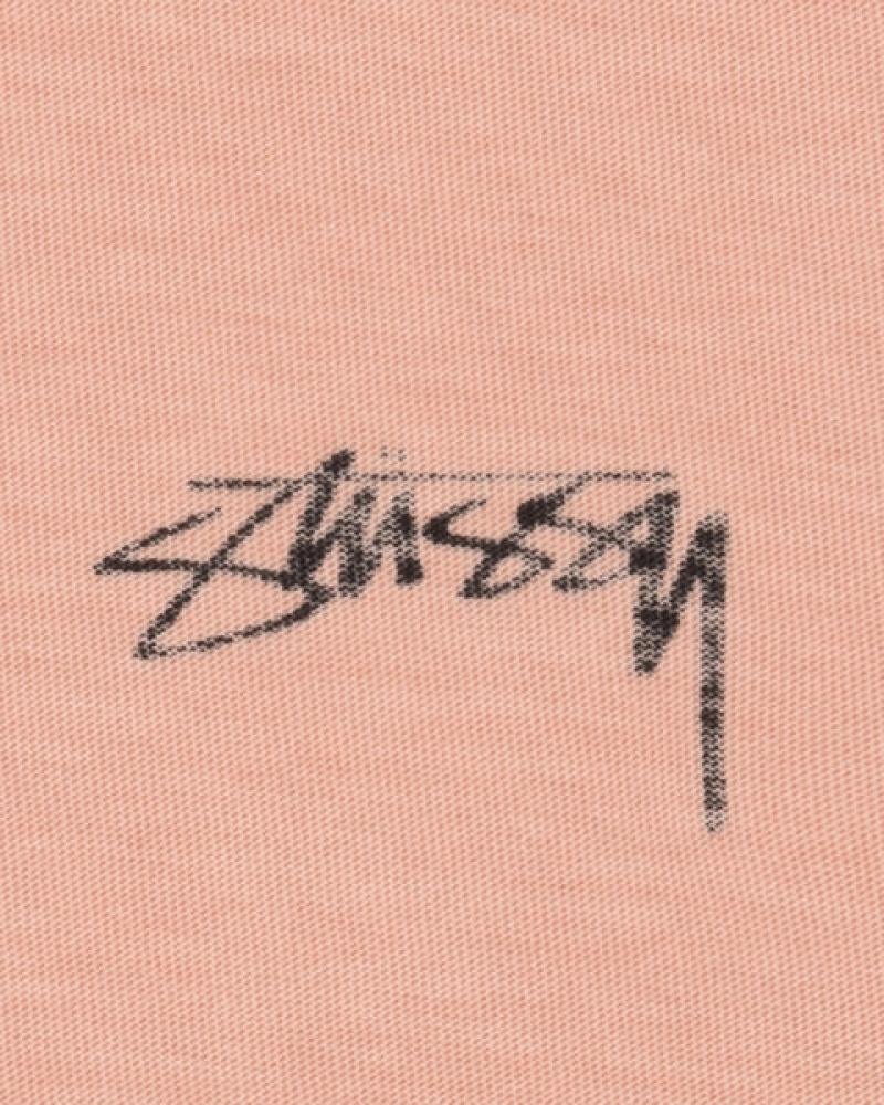 Tricou Dama Stussy Lazy Ls Tee Roz Deschis | PKB-0099